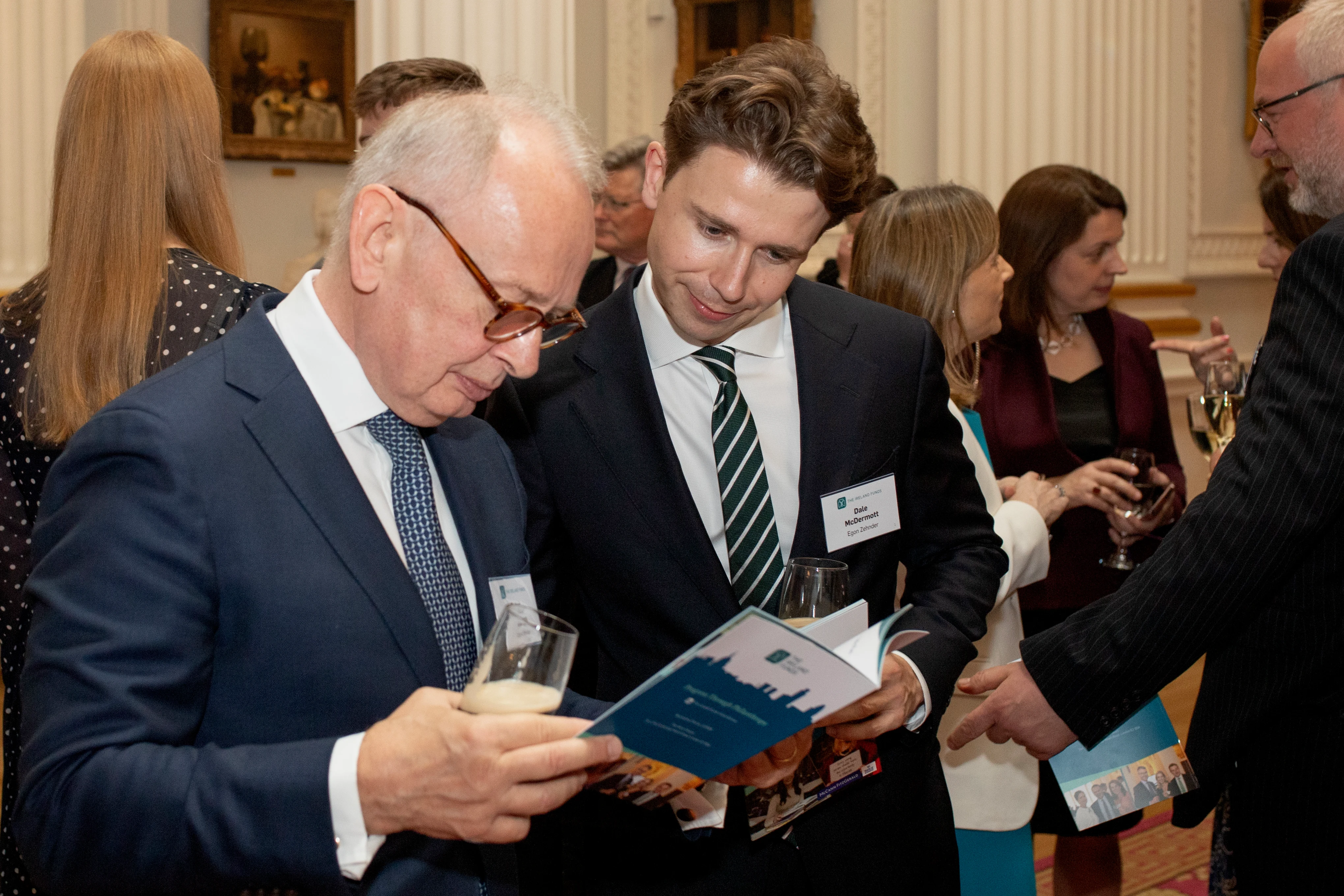 Dale McDermott at The Ireland Funds Great Britain London City Lunch, held at Mansion House in the City of London